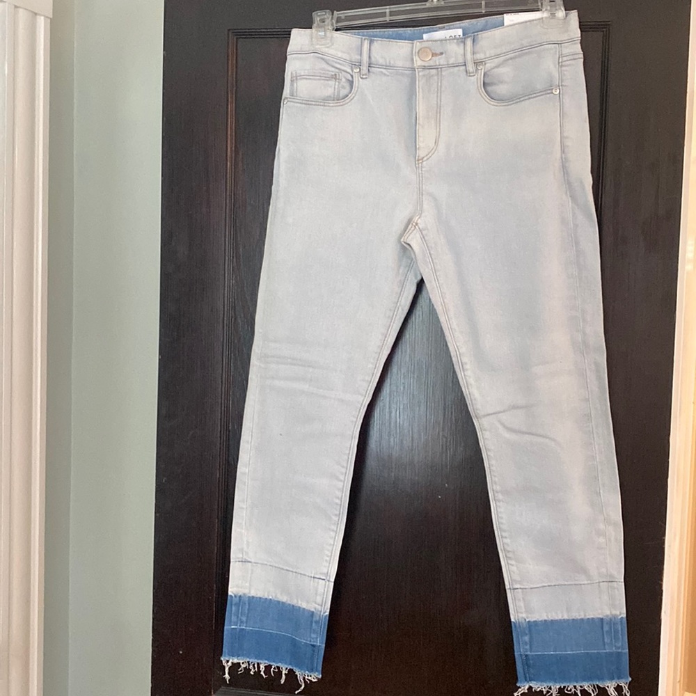 LOFT modern skinny crop jeans